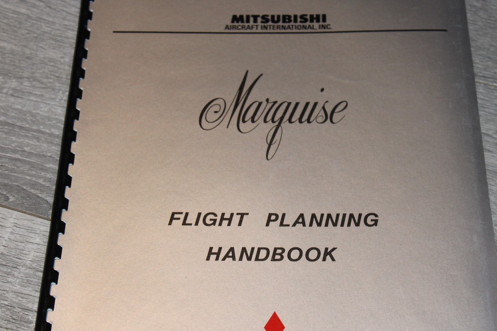 Mitsubishi Marquise Flight Planning Handbook