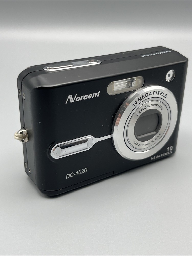 Norcent Digital Camera DC-1020 With Case Tested and Working