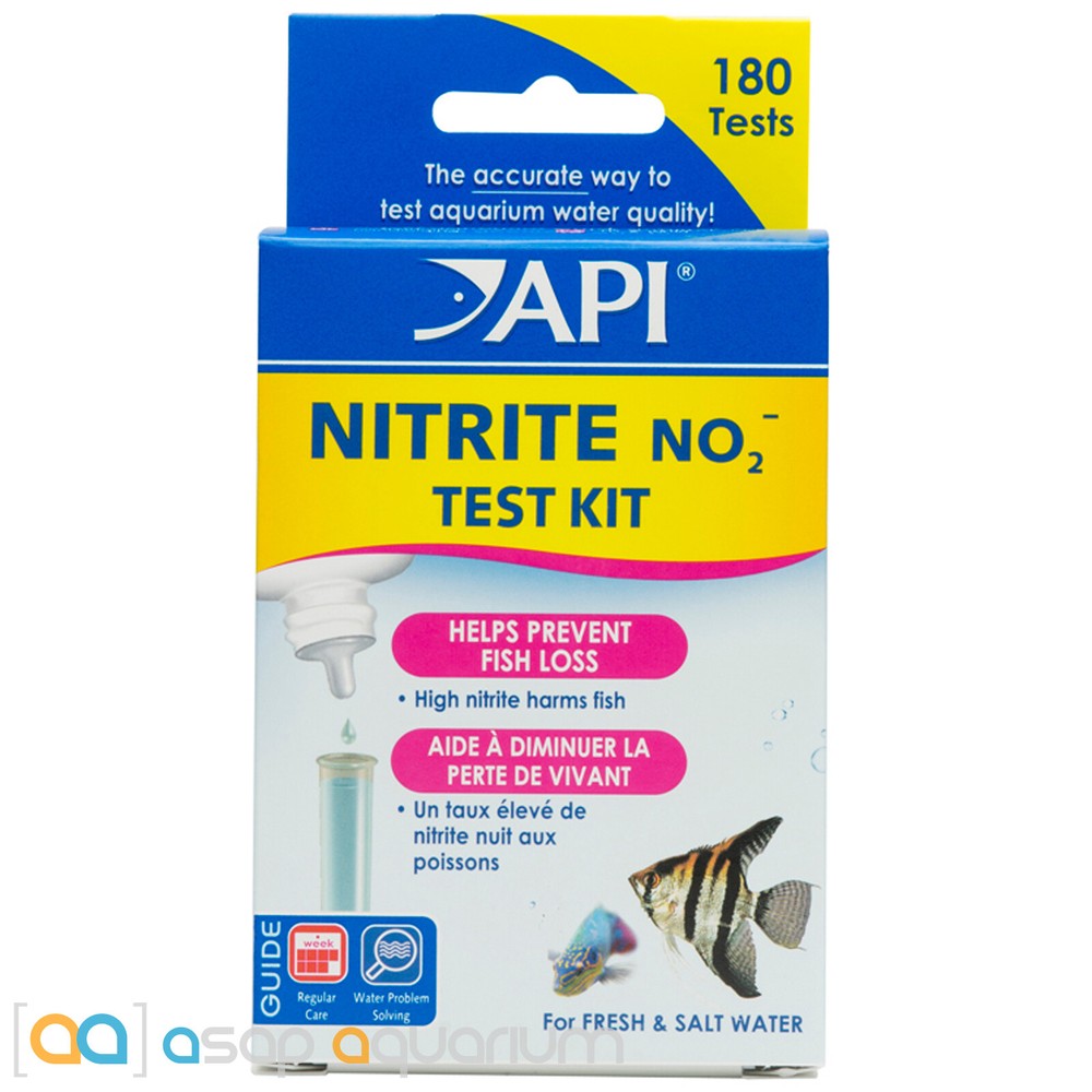 API Nitrite NO2 Test Kit for Fresh & Salt Water 180 tests