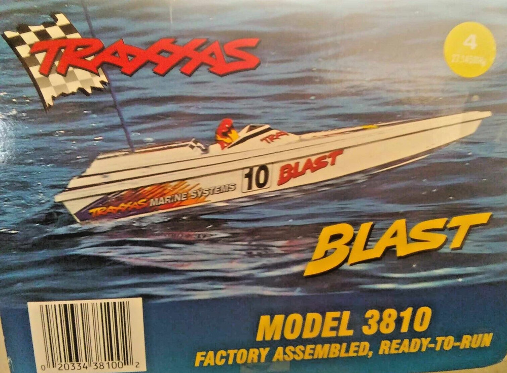 "TRAXXAS BLAST"(Previously Owned-Never Used) IN ORIGINAL BOX-COMPLETE #3810-NEW!