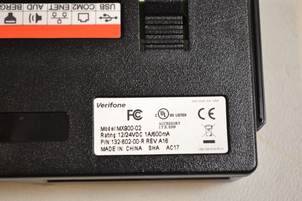 Verifone MX900-02 USB Input/Output Ethernet Module