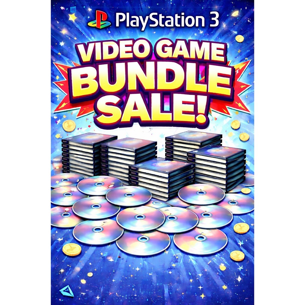 Playstation 3 Video Game Bundle