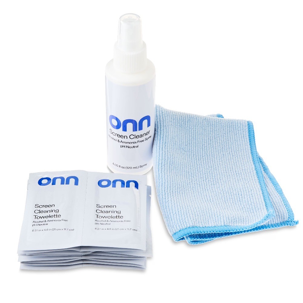 Screen Cleaning Kit with Microfiber Cloths and Cleaning Solution for