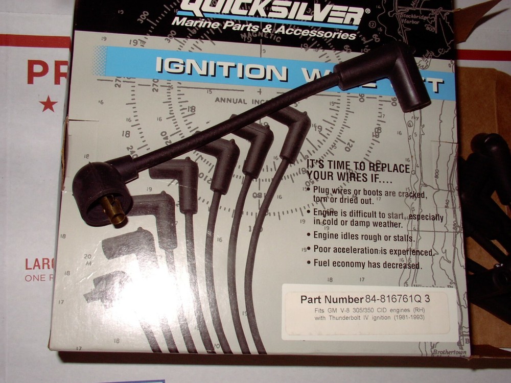Mercruiser ignition wire set # 84-816761q3