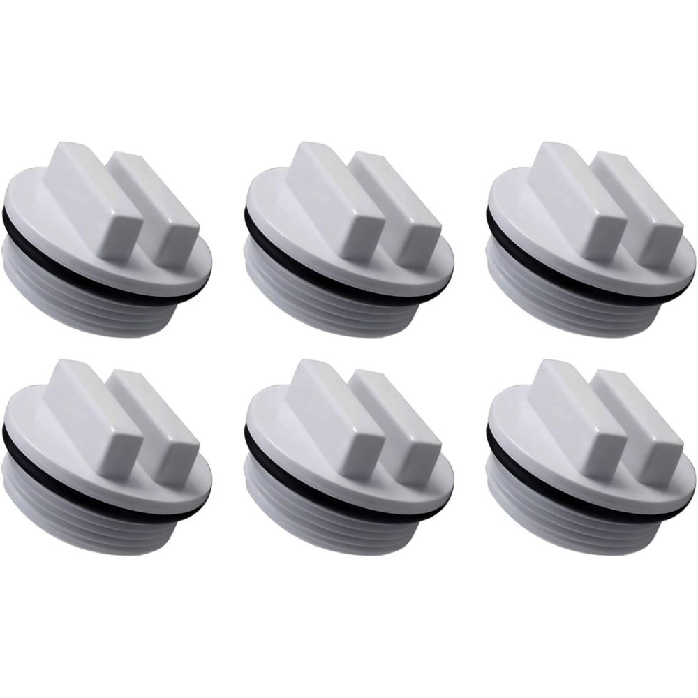 6* Pool Threaded Plugs Spa Return Line Winterizing Plug For Pentair SP1022C