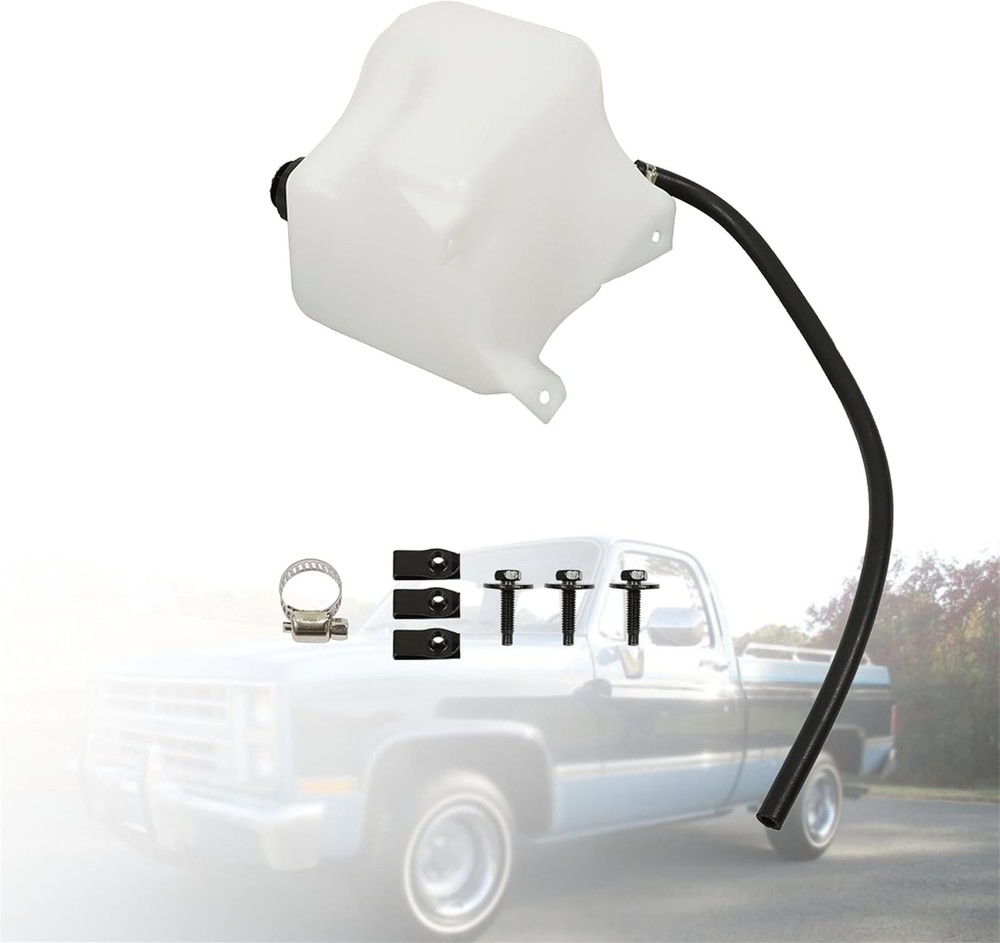 Coolant Overflow Bottle Reservoir with Cap Replacement for CK Series 1981-1987