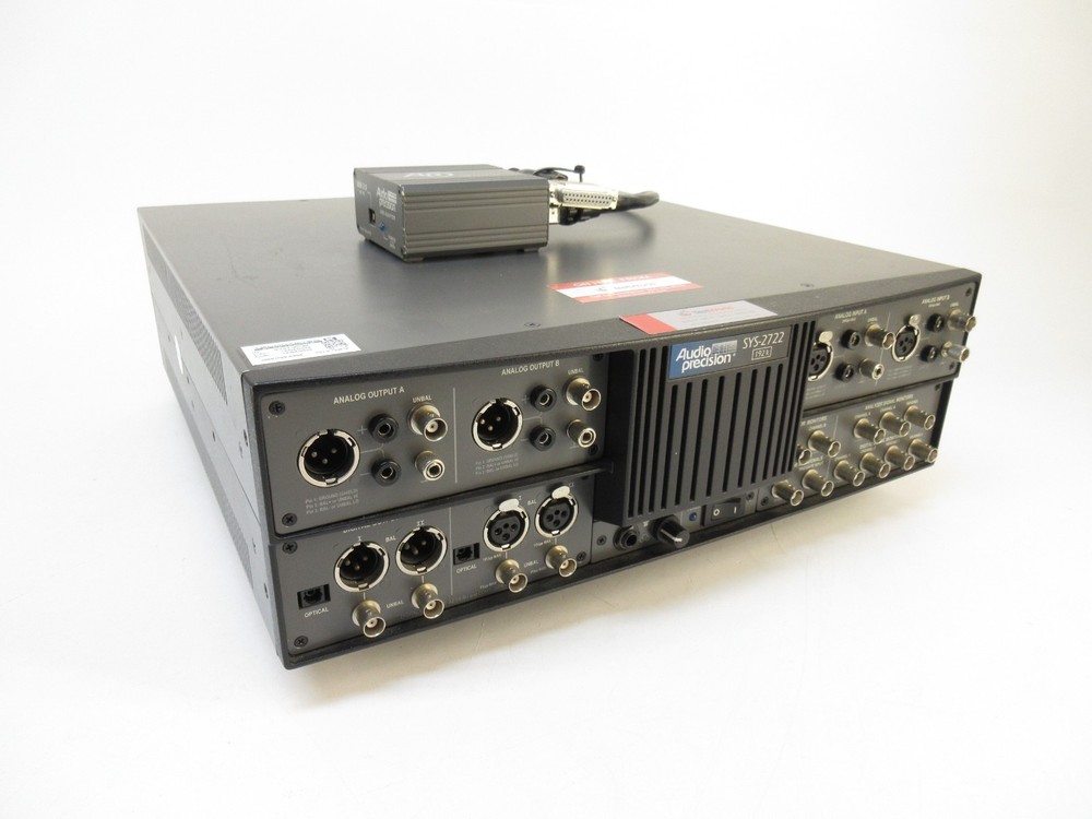 Audio Precision SYS2722 Audio Analyzer w/ Opt APIB, BUR, AWT Filter, USB Adapter