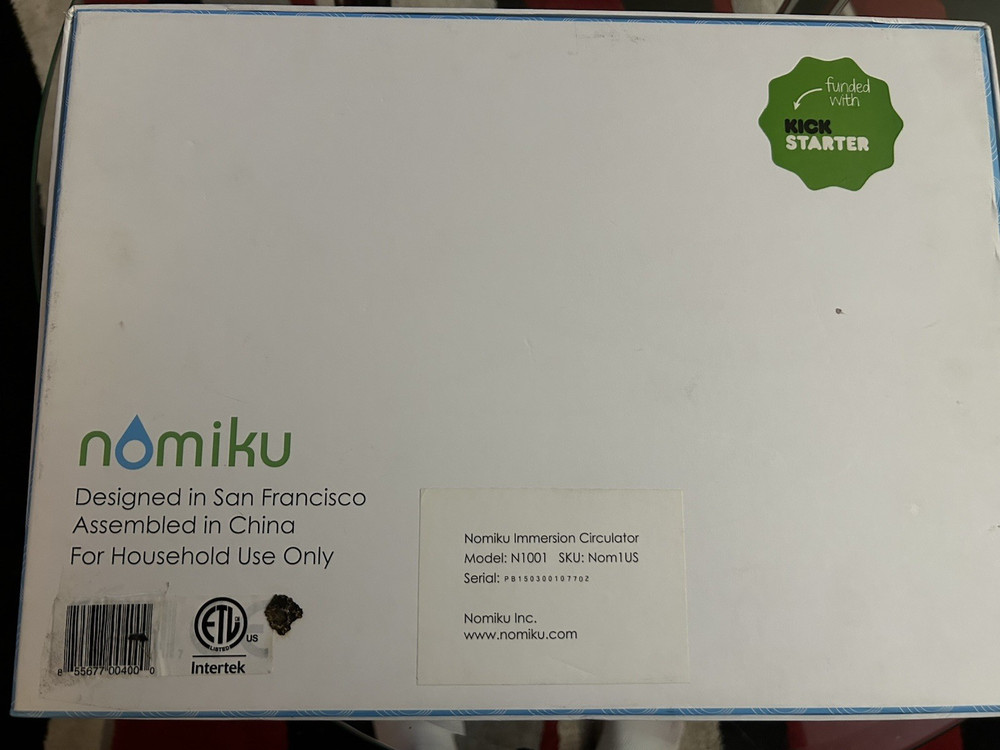 Nomiku Immersion Circular Model N1001, New in Box