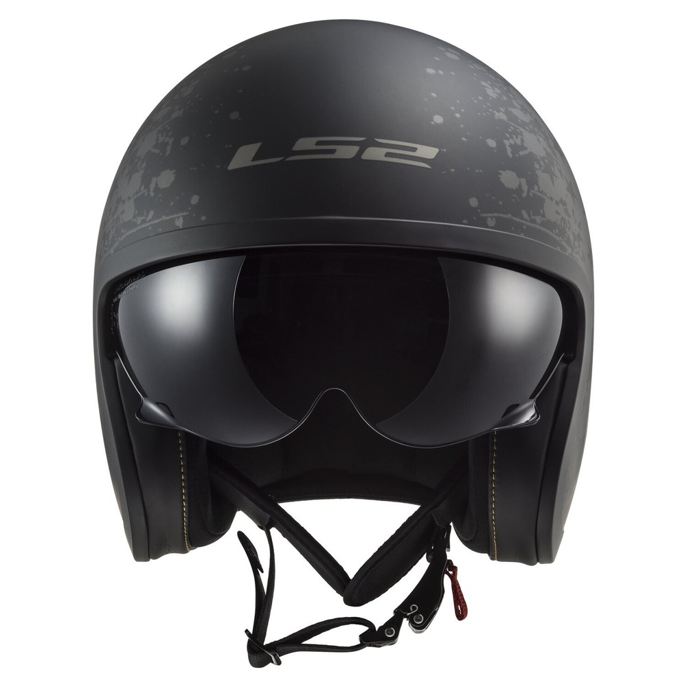 LS2 Spitfire II Black Matte Helmet Size XL