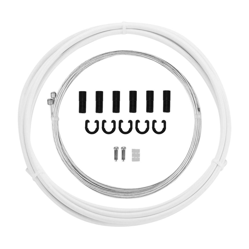 Shifter Cable and Housing Set Universal White