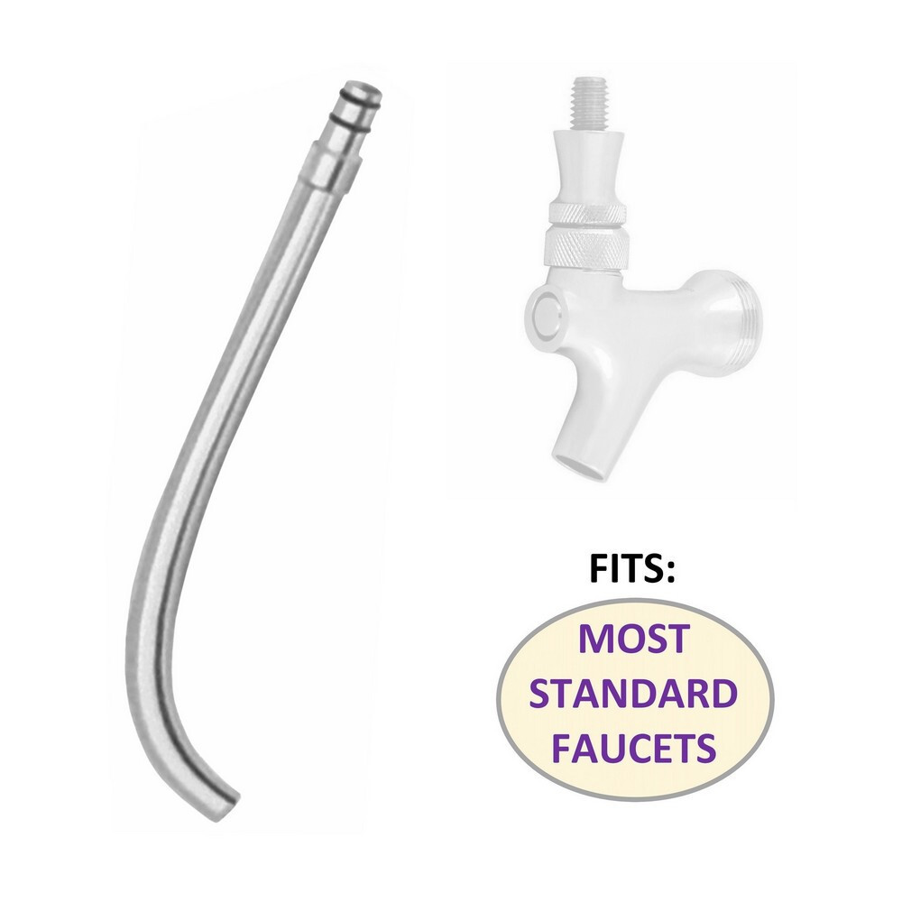 GROWLER FILLER & TUBING FOR ALL BEER FAUCETS - 3 STYLES TO CHOOSE FROM