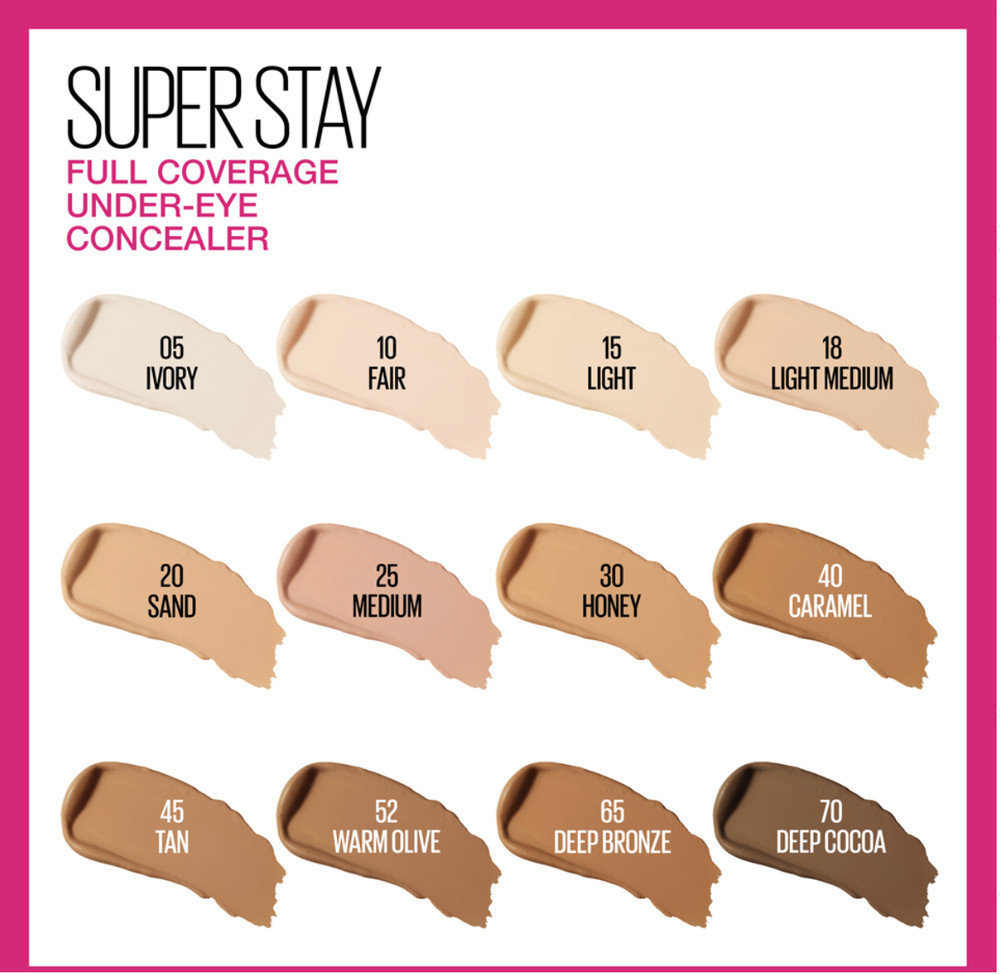 Maybelline Superstay Full Coverage Under-Eye Concealer, You Choose