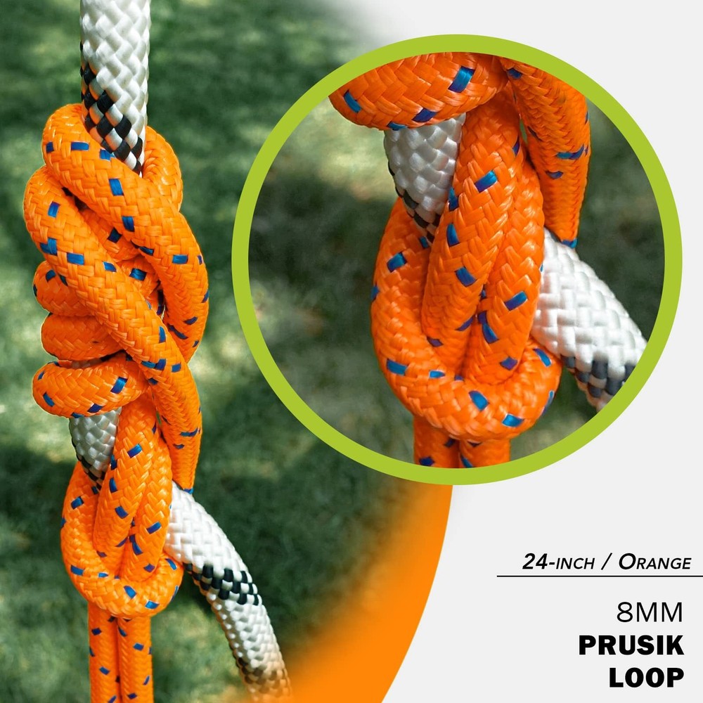 8mm (5/16") Prusik Loop Pre-Sewn 24 inches