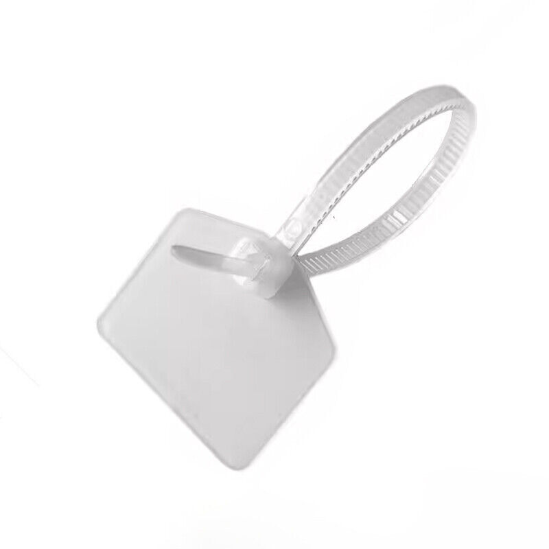 Self-locking Cable Tie Label Ties Writable Zip Nylon Marker Ties Length 120mm
