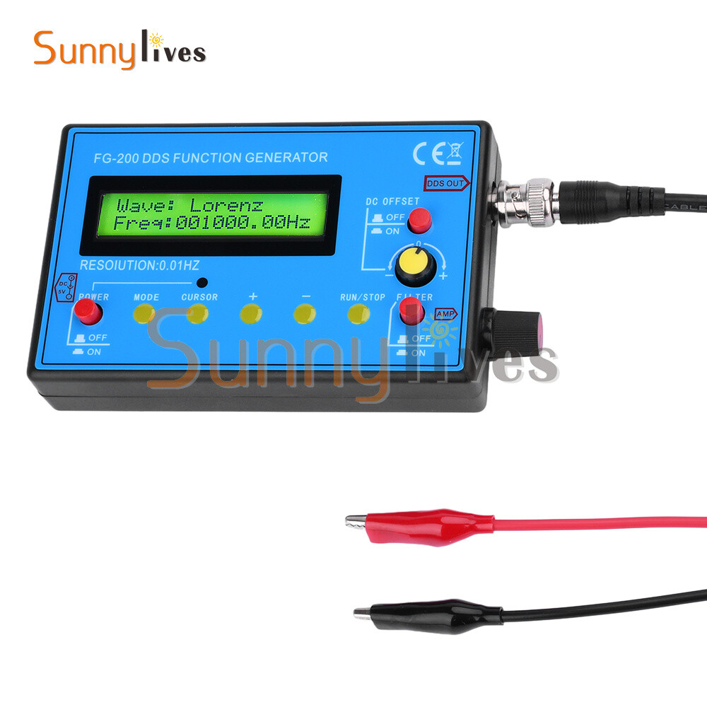 FG-200 0.01-500KHz DDS Function Signal Generator Frequency Counter Signal Module