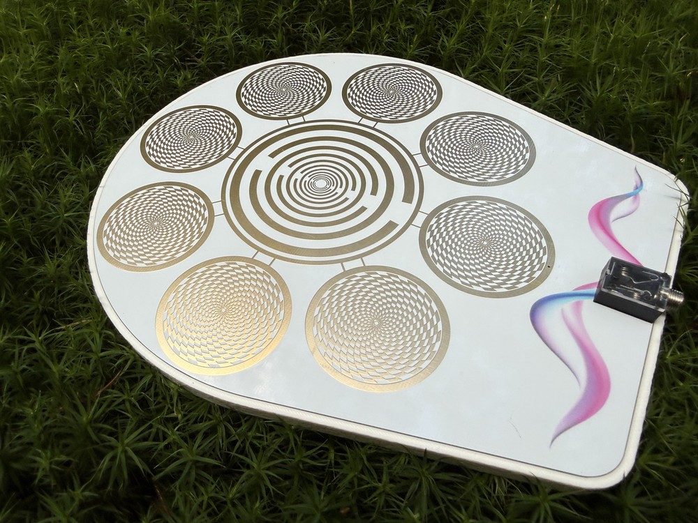 Scalar Wave Receiver Plate, Crystal Energy Amplifier