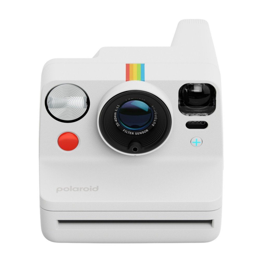 Polaroid Now Plus Generation 3 Instant Camera (Pebble White)