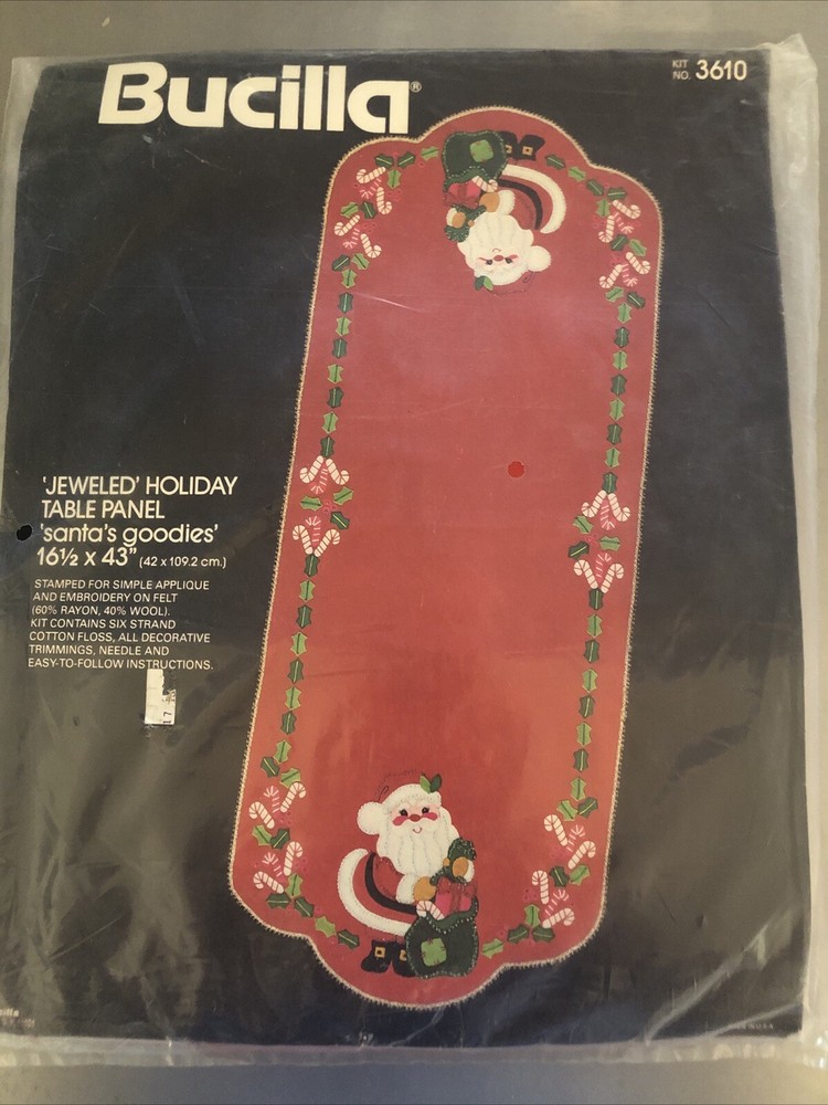 Bucks Jeweled Holiday Table Panel