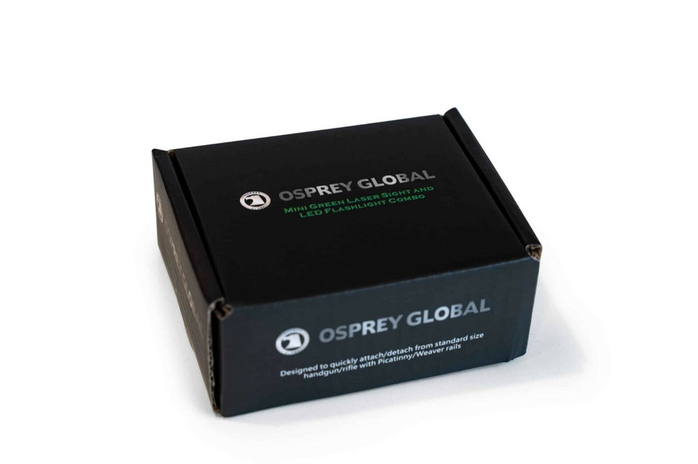 Osprey Global Mini Green Laser Flashlight Combo