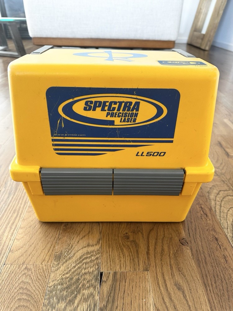 Trimble Spectra LL500 Precision Laser Level With HR500 Receiver- Tested