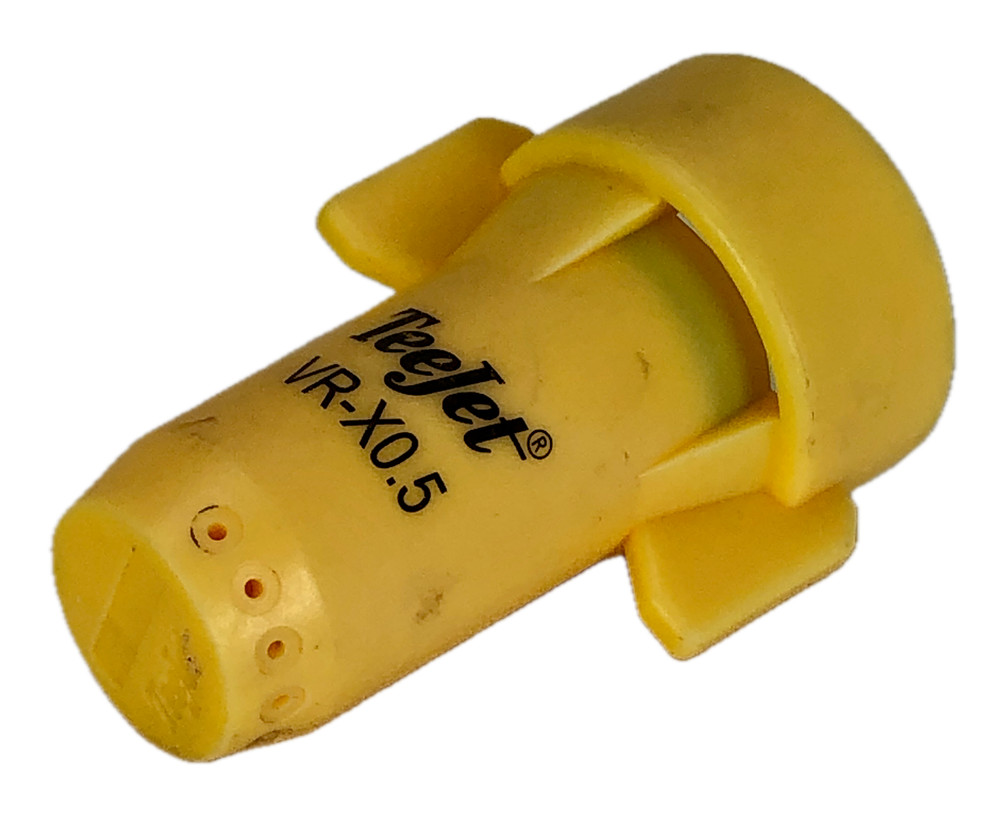 TeeJet VR-X0.5 Variable Rate Fertilizer Application Nozzle Quick Cap Yellow 44PC