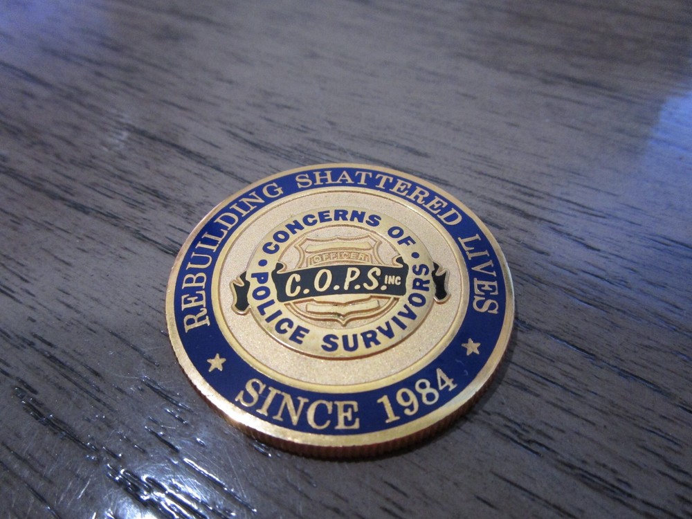 COPS 20th Anniversary 1984 - 2004 Challenge Coin #46R