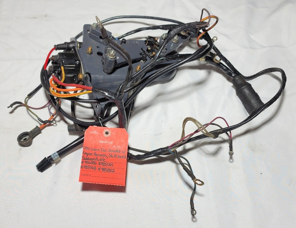 OMC Cobra Elec. Bracket/Engine Harness/Shift Assist Module/Solenoid