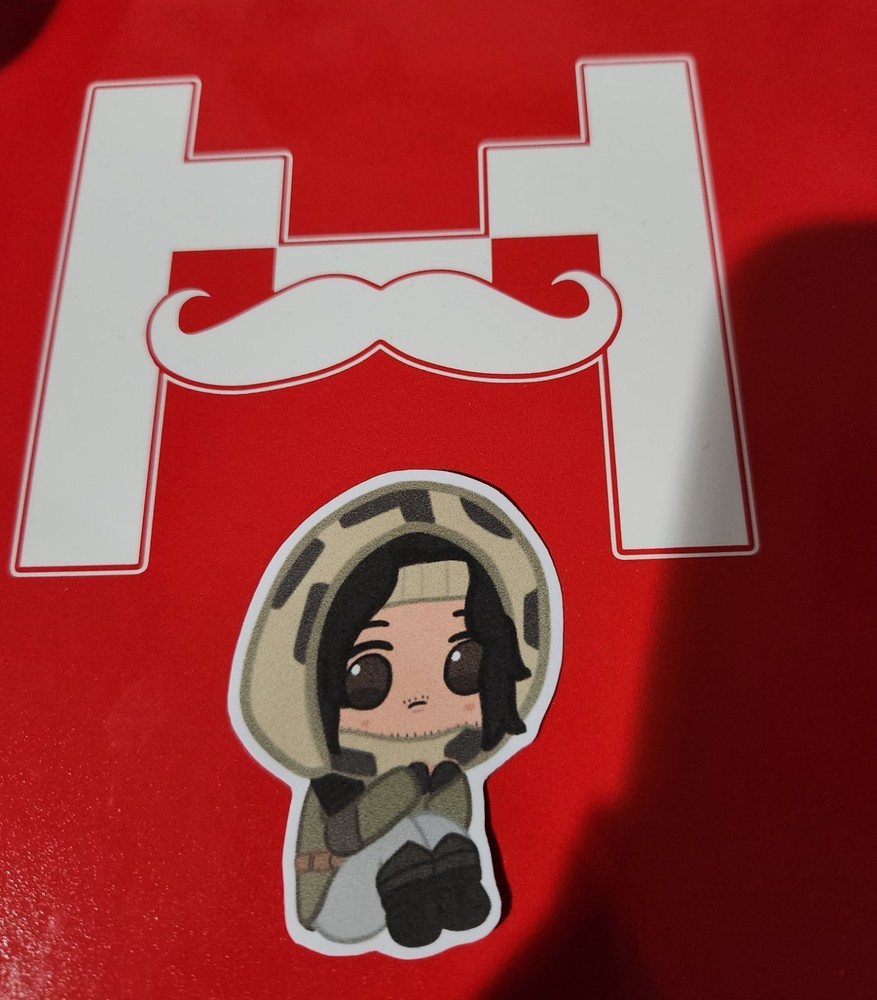 Markiplier Iron Lung Convict sticker