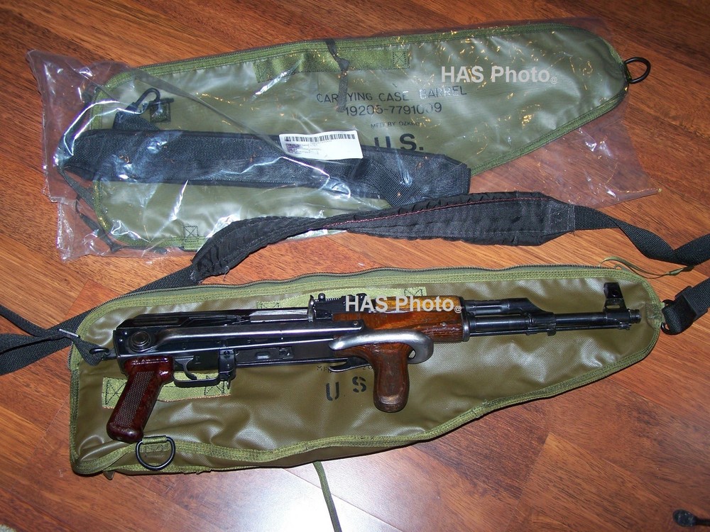 Case Military Rifle Folder M60 M249 Shoulder Range Bag Tool Utility Barrel Issue