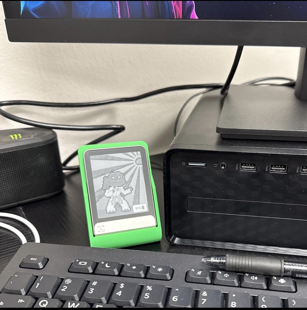 Ledger Flex Desktop Display Stand (Green)