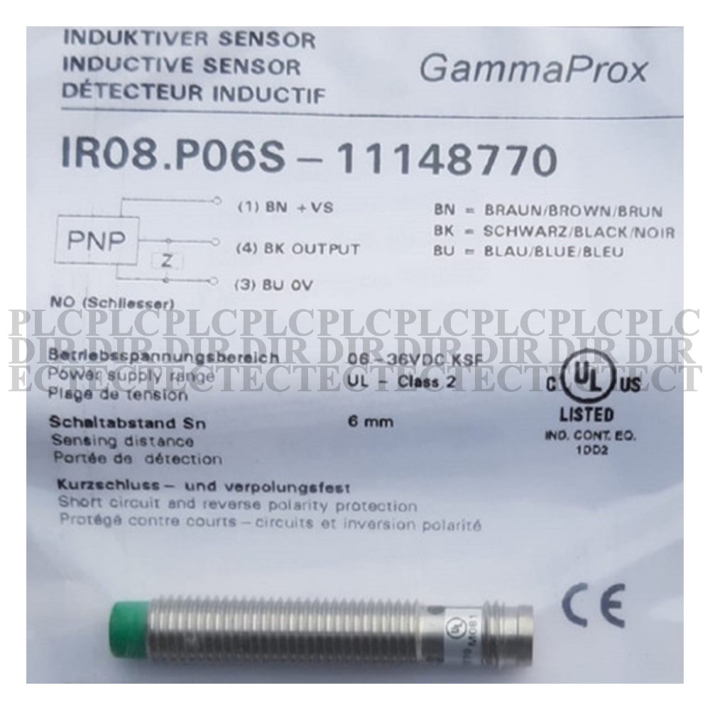 NEW Baumer IR08.P06S-11148770 Inductive Proximity Switch