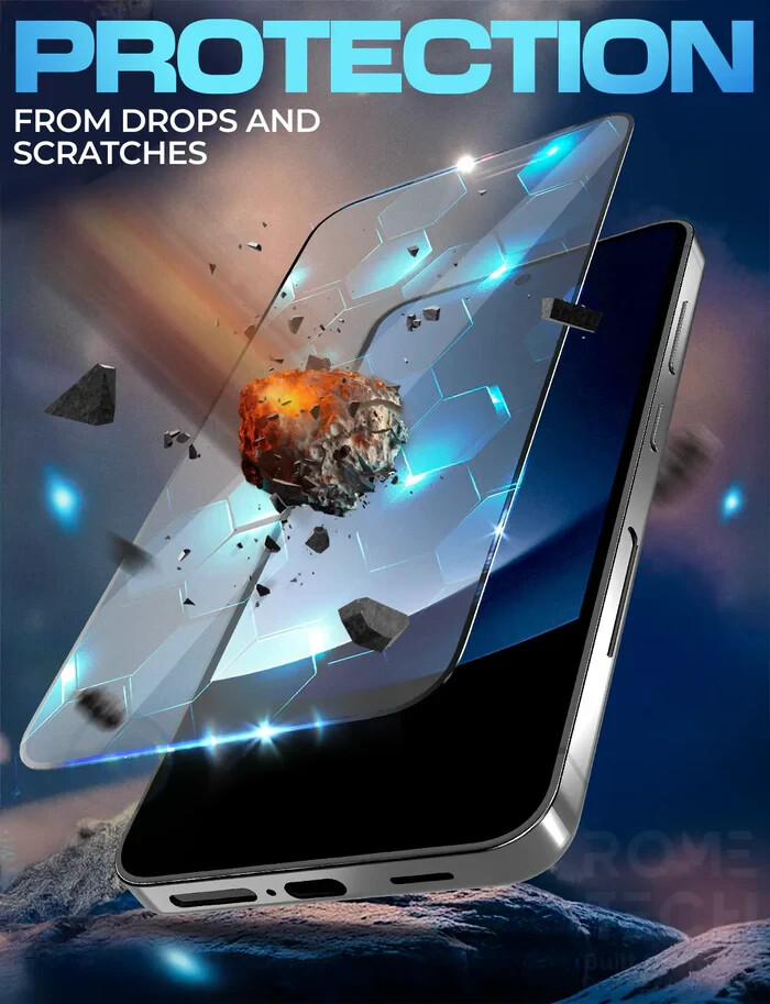 For Samsung Galaxy S25+ Plus Tempered Glass Screen Protector (2 Per Pack)