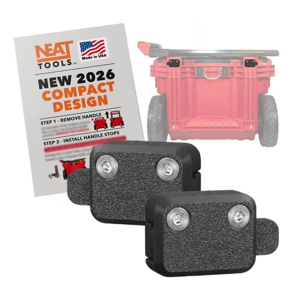 NEW Compact Neat Tools Handle Quick Release for Milwaukee PACKOUT Toolbox Pins