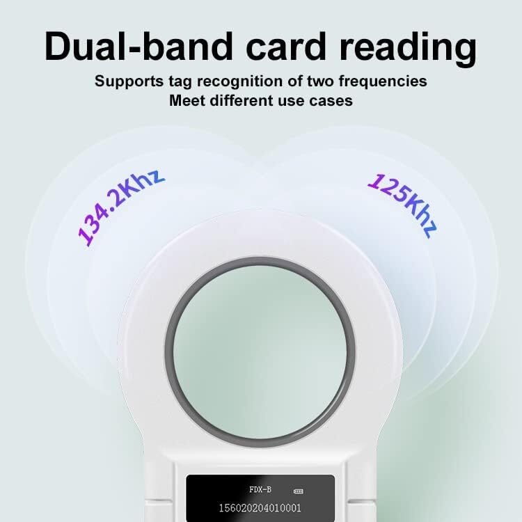 Pet Dog Cat Microchip Reader Animal EMID ISO Chip Scanner Tag ID Identification