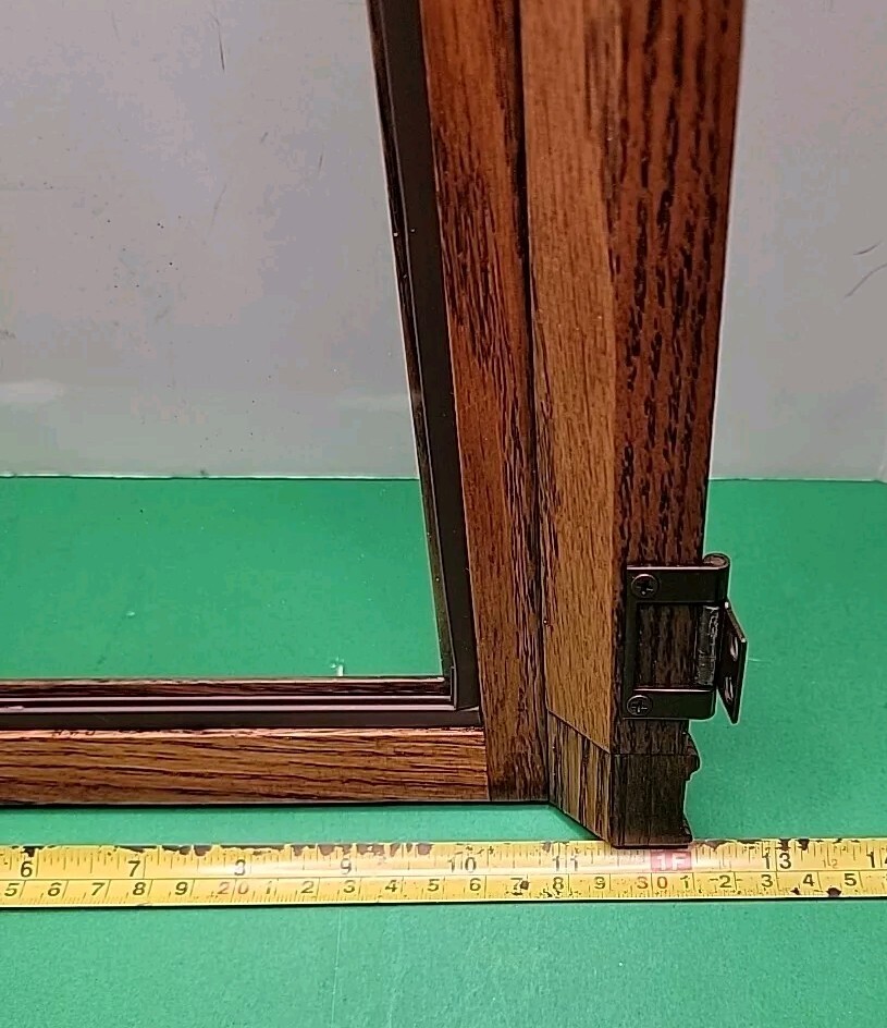 Sandringham Wall Clock Oak Front Door With Glass Replacement Part.