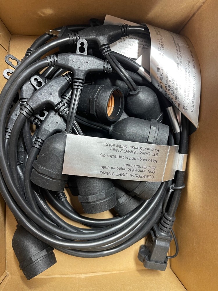 SMARTYARD Comercial Grade 24ft String Light