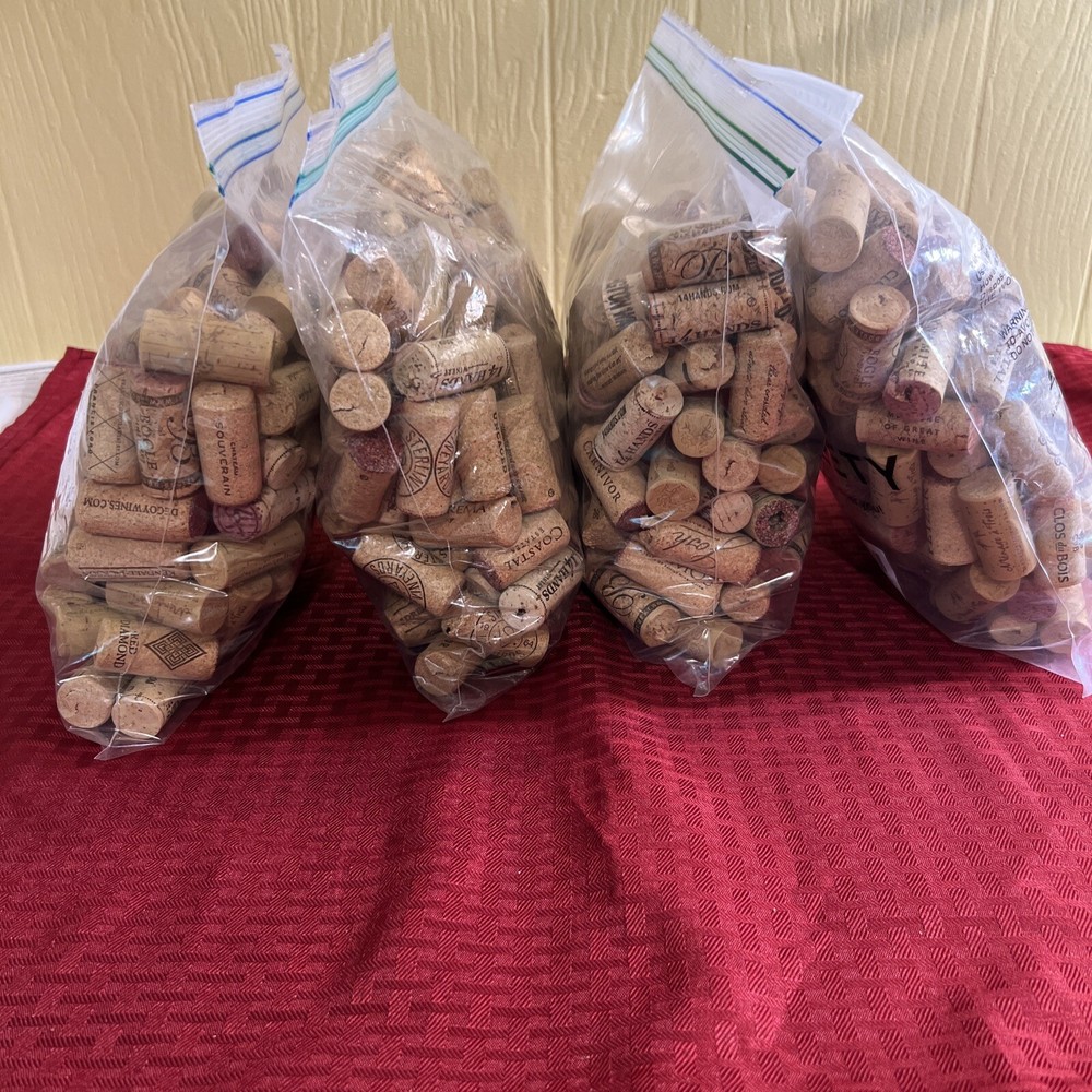 Lot of 400+ Assorted Wine Corks Used