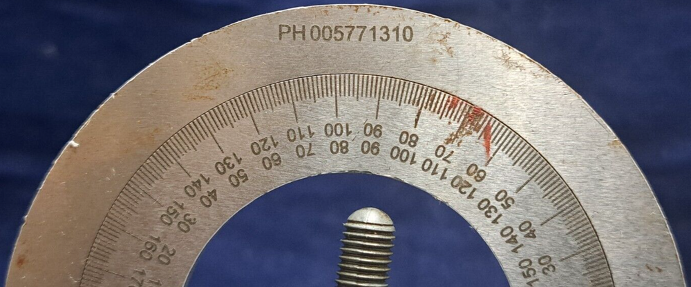 STARRETT 12"-24" COMBINATION PROTRACTOR HEAD PH005771310