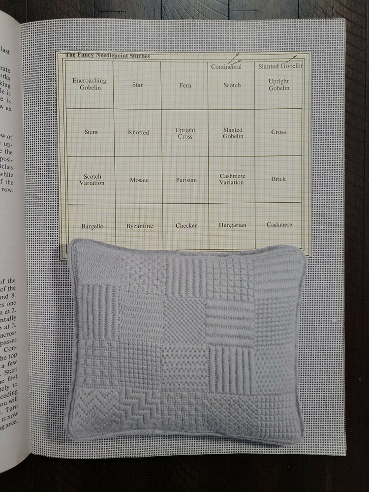 Vintage Columbia-Minerva Beginner's Needlepoint Book #207