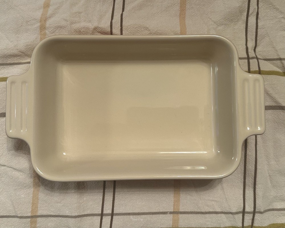 Le Creuset Potiron Pumpkin Orange Rectangular Stoneware Baking Dish 5x7