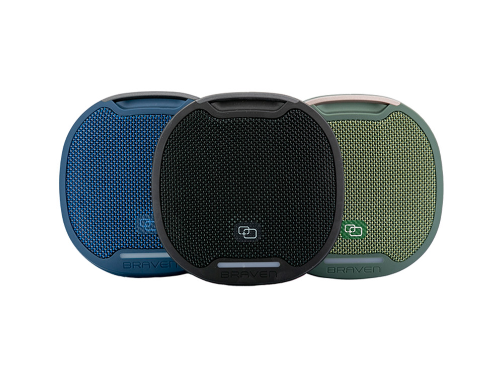 Braven Tap-In BRV-S Rugged Portable Bluetooth Speaker