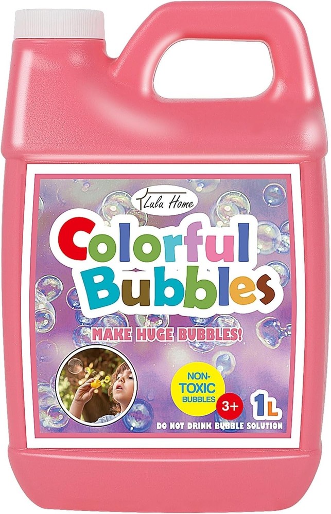 Concentrated Bubble Solution, 1 L/ 33.8 OZ Refill for Bubble Machines, Giant ...