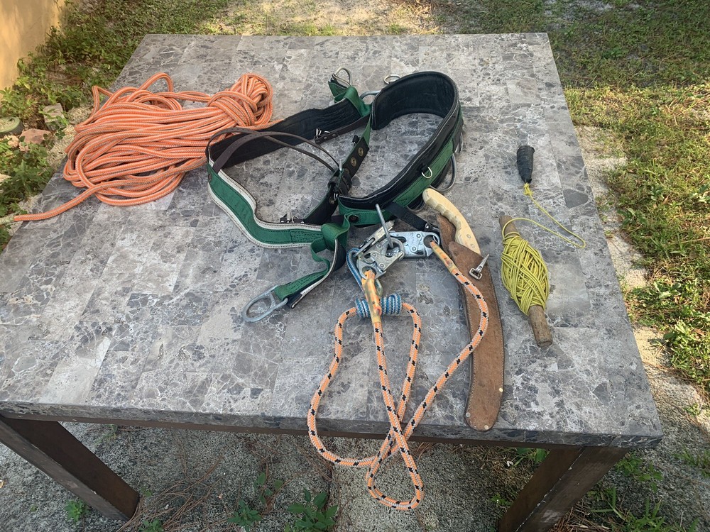 Tree Cutting/Climbing Seat Set