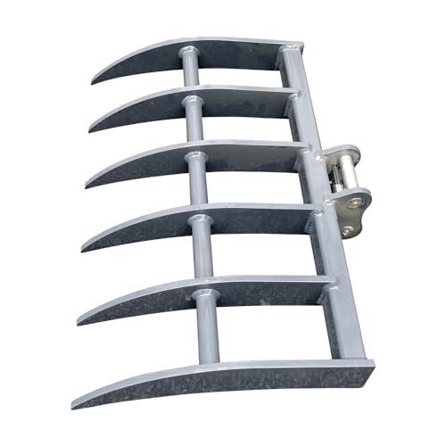 Mini Excavator Rake Attachment with Pins for HITACHI EX08 Small Digger