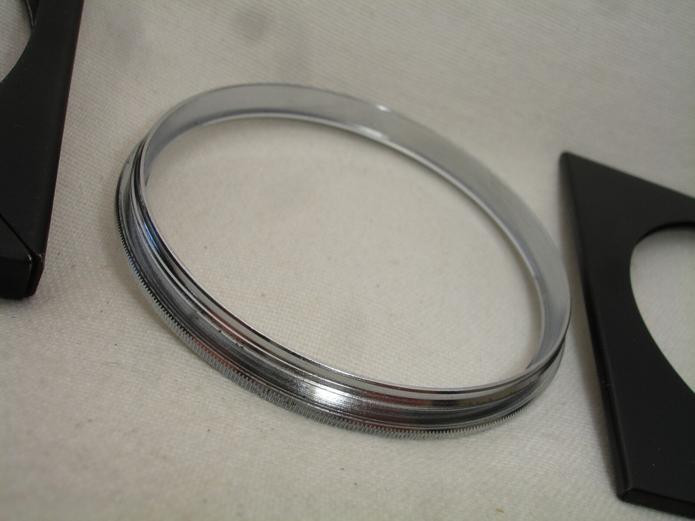 Two Kodak Gelatin Filter Frame Holder - 3in. Square + adapter