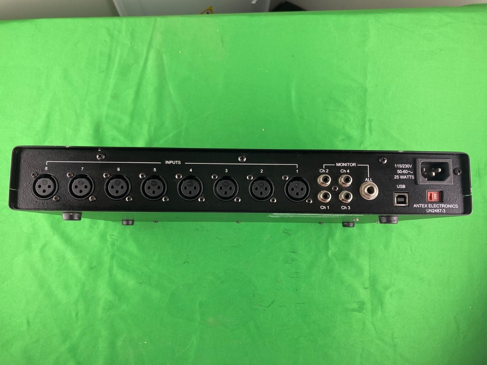 ANTEX Electronics DMX8 USB Mixer 8 Inputs UN2487-3