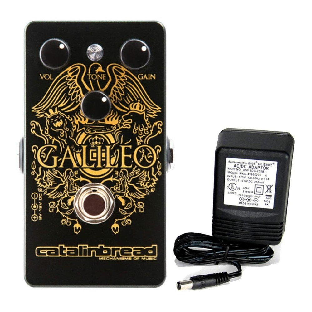 Catalinbread Galileo Treble Boost Foundation Overdrive Pedal