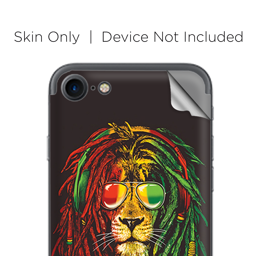 Apple iPhone 7 / 8 Skins Decal Wrap Rasta Dread Lion Irie