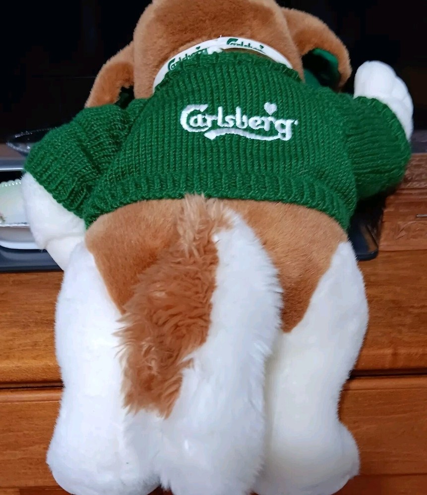 Carlsberg Vintage 18 Inch Beer Bear EUC