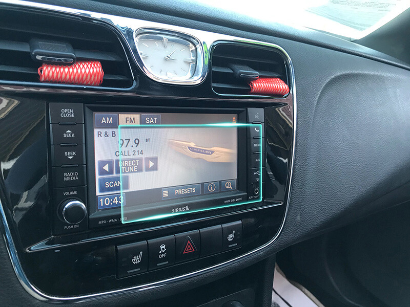 Crystal Clear Screen Protector for 2011 Chrysler 200 Vehicle Navigation